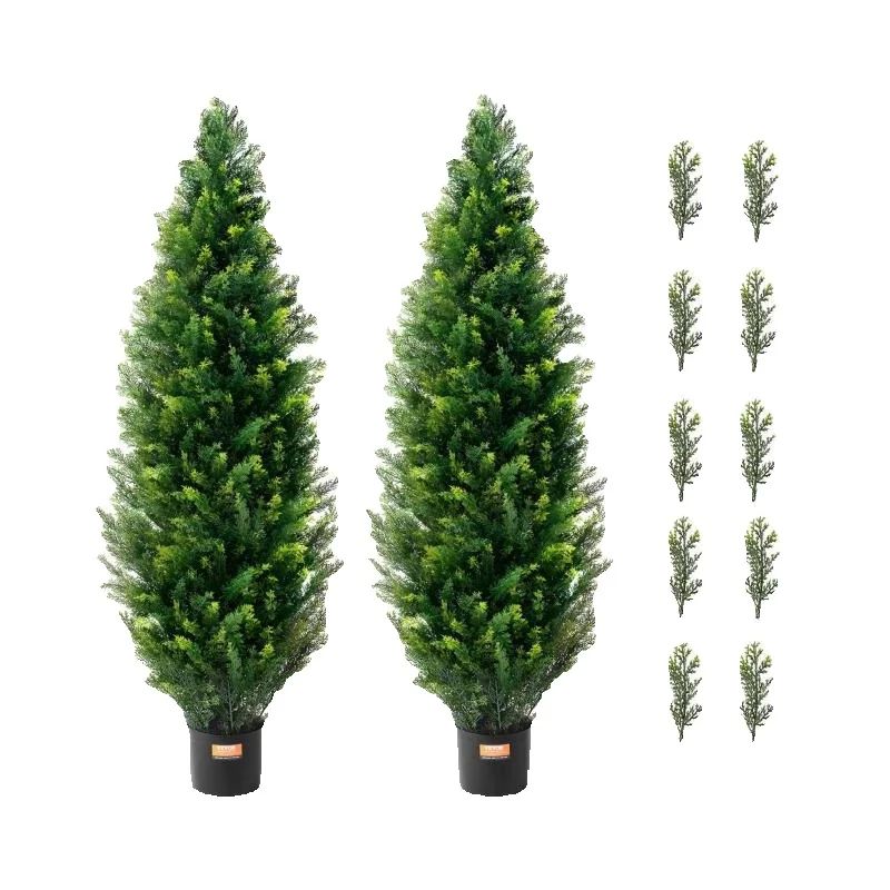 Dracaena Marginata - SucceBuy Kunstmatige Ceder Topiary Boom Groenblijvende