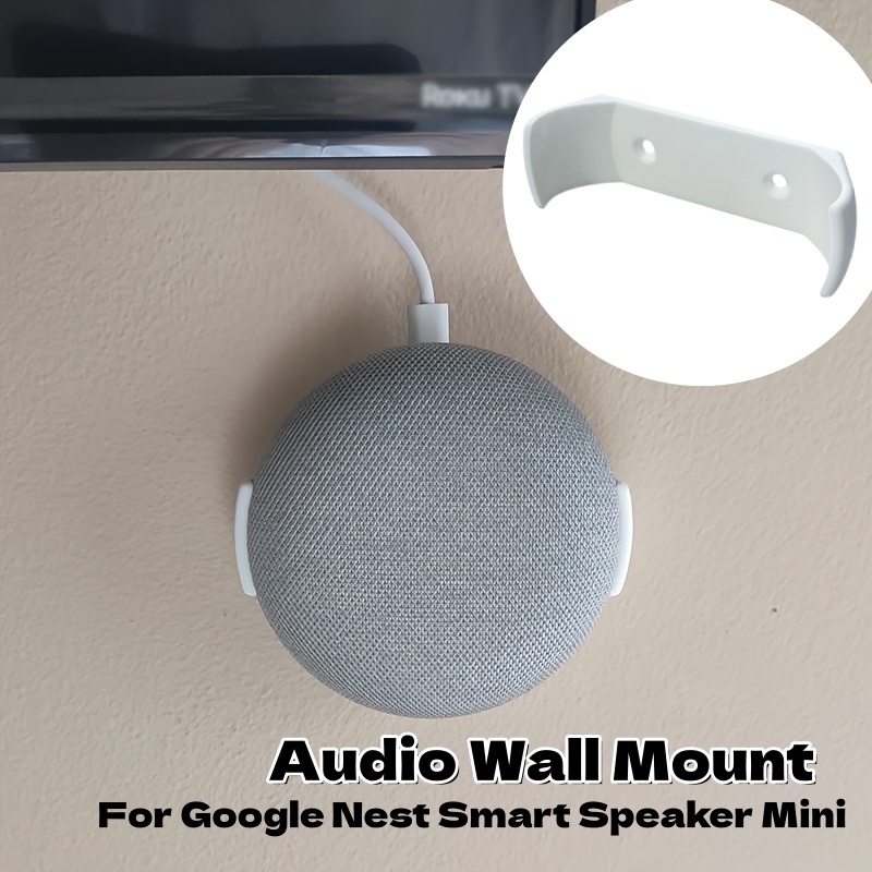 Google Speaker Nest Mini - Audio-wandbeugel Wandbeugel voor thuis Wandopbergorganisatiebeugel Woondecoratie