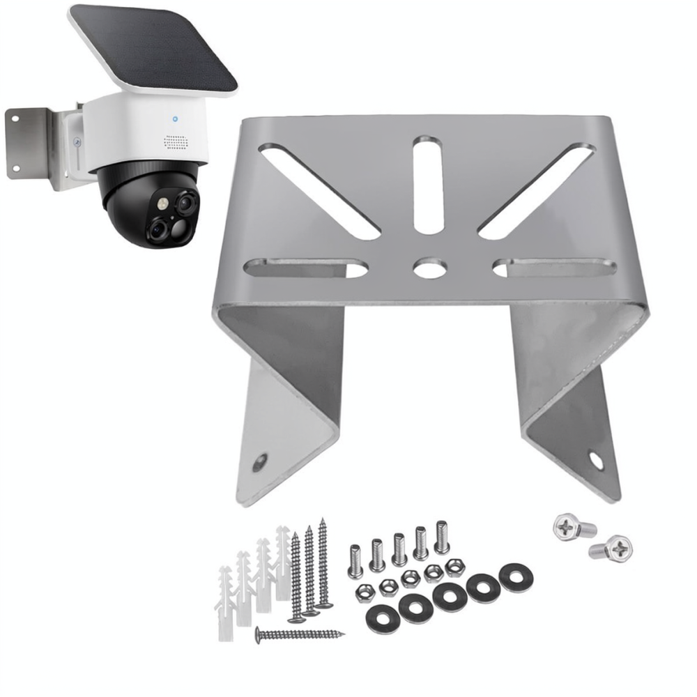 Stevige metalen hoekbeugel voo - Eufy Camera S340 recensie en prijs