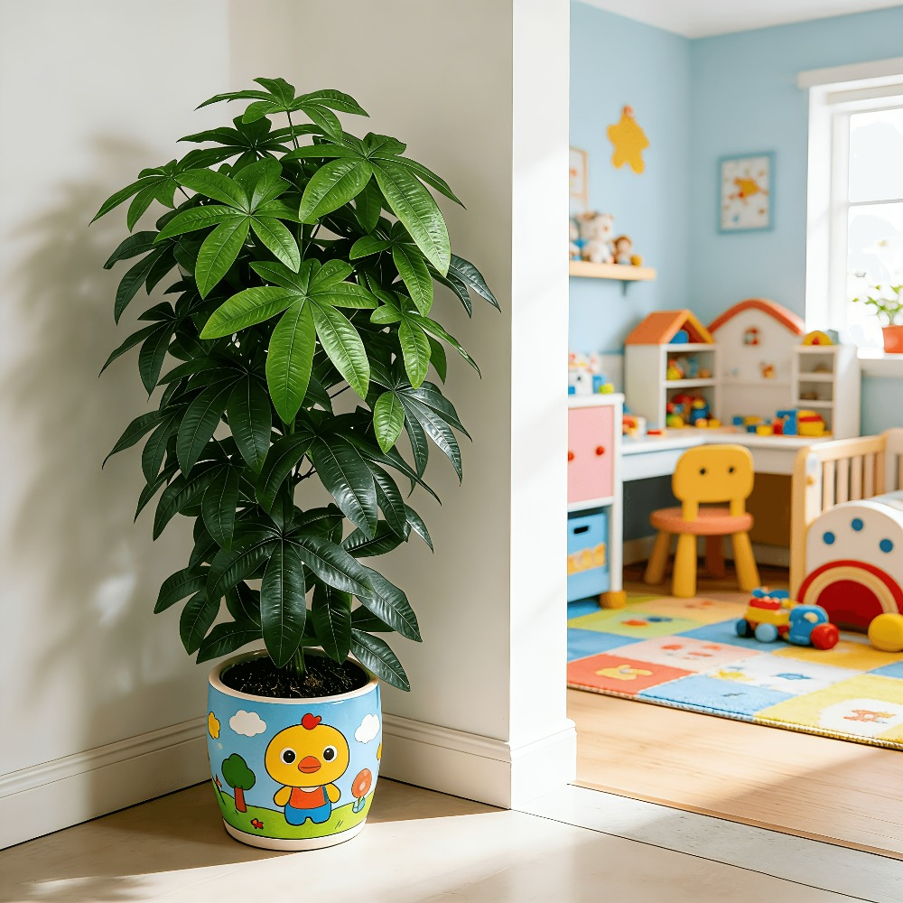 Een kunstmatige geldboom Pachi - Dracaena Marginata recensie en prijs